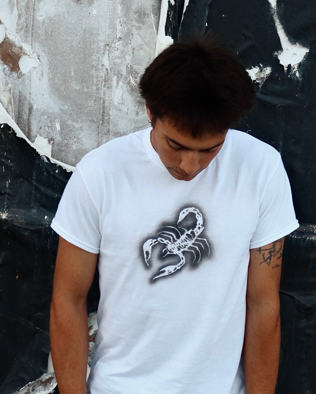 SC0RPION TEE — WHITE
